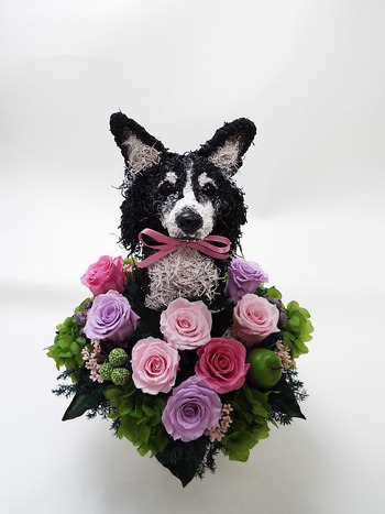 愛犬オーダーメイド トピアリー