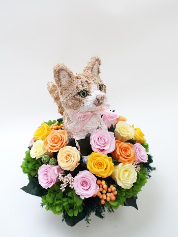 猫の一周忌 猫の形