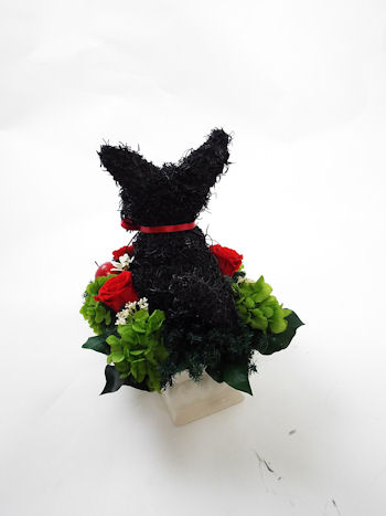 犬 プリザーブドフラワー