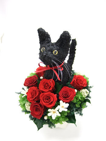 黒猫のウェルカムドール