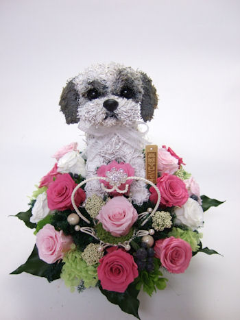結婚式用リングピロー愛犬