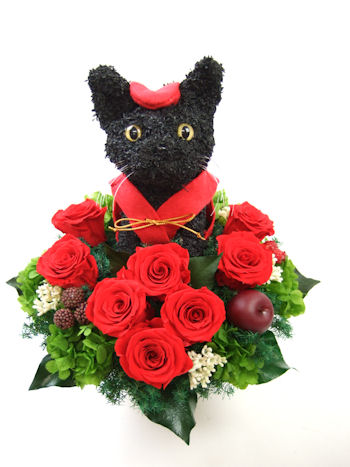 還暦祝い　黒猫