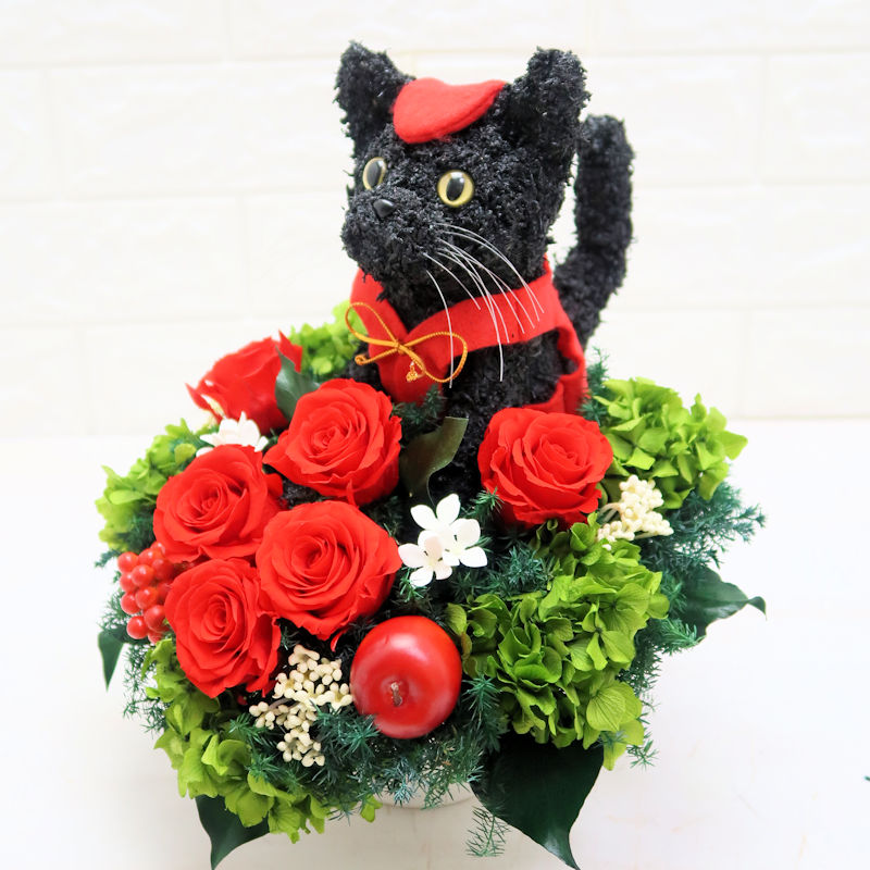 還暦祝い　黒猫