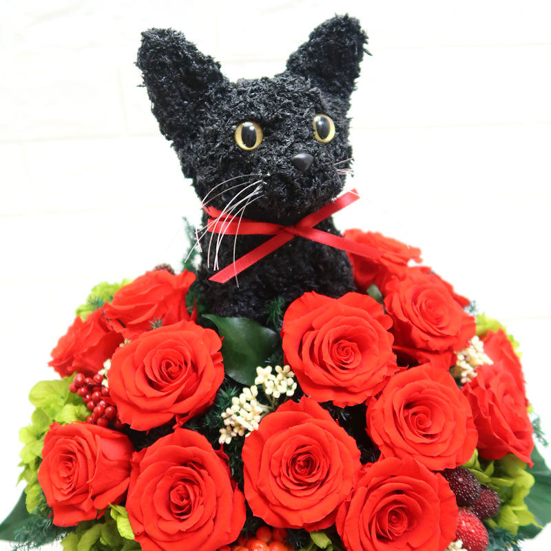 黒猫　トピアリー