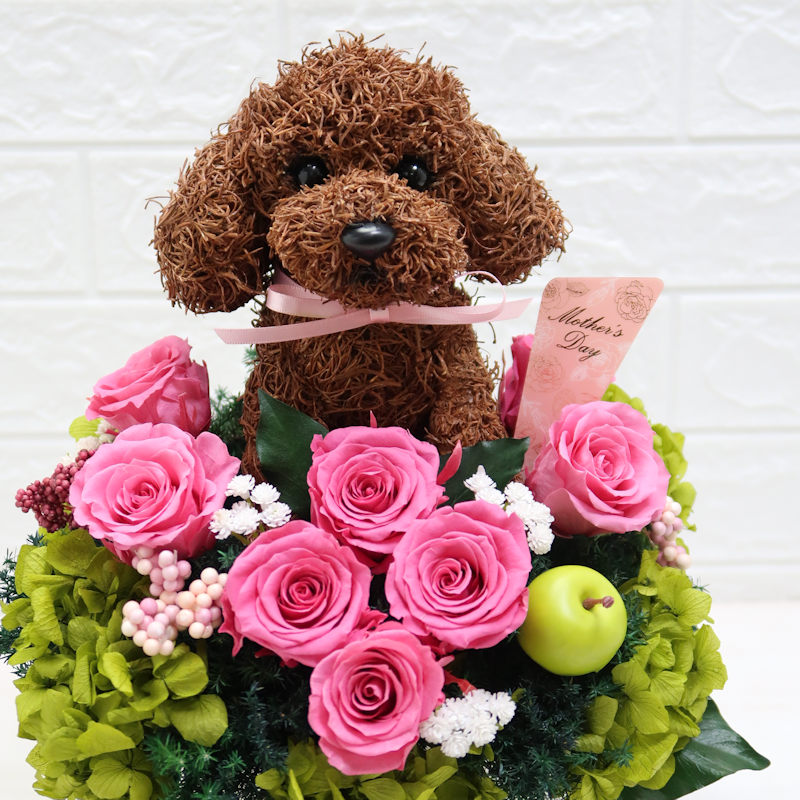 母の日プレゼント 犬花