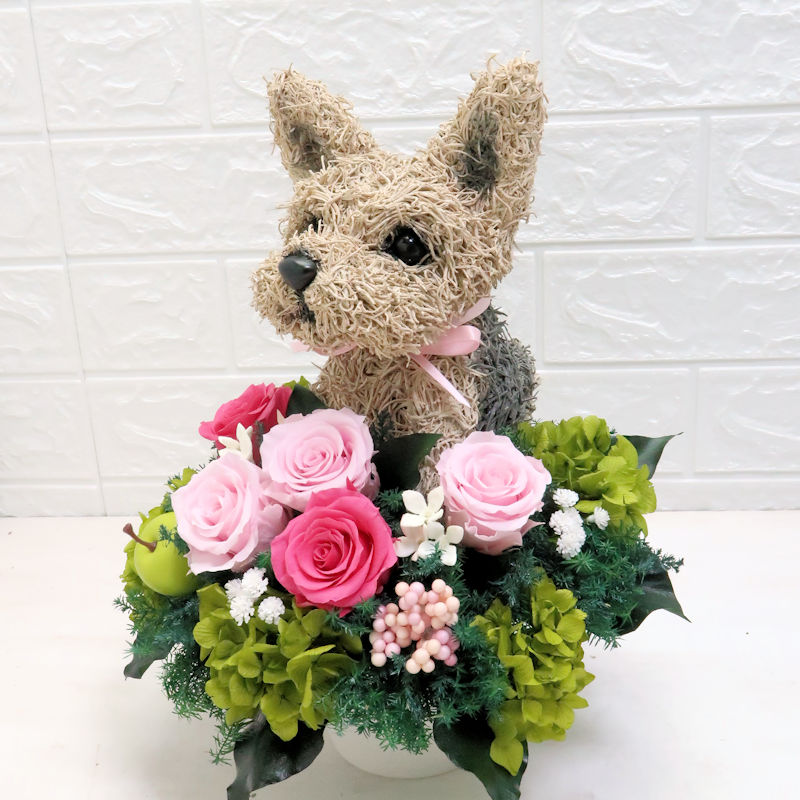 結婚式両親プレゼント　犬