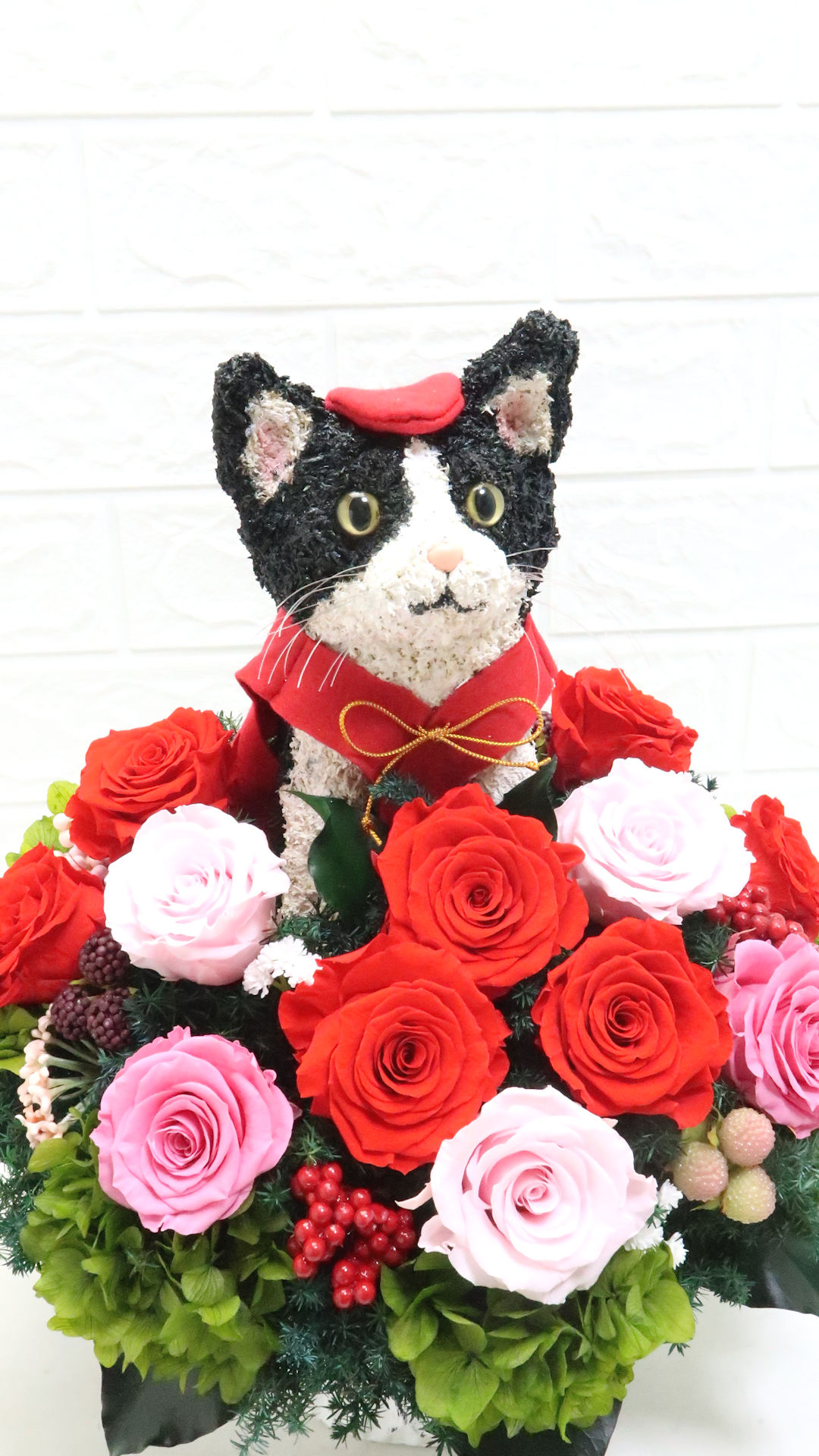 白黒猫　プレゼント
