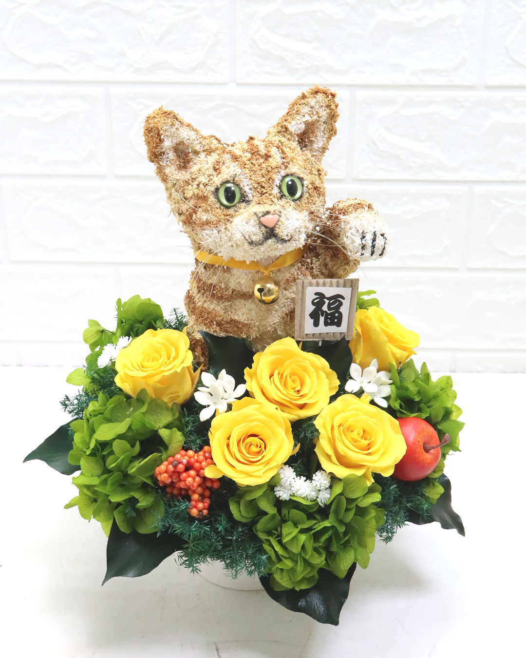 開店祝い 花猫