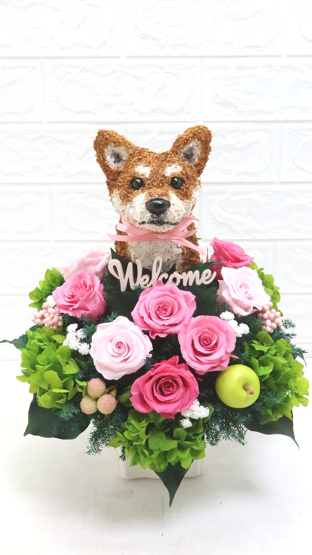 柴犬 花