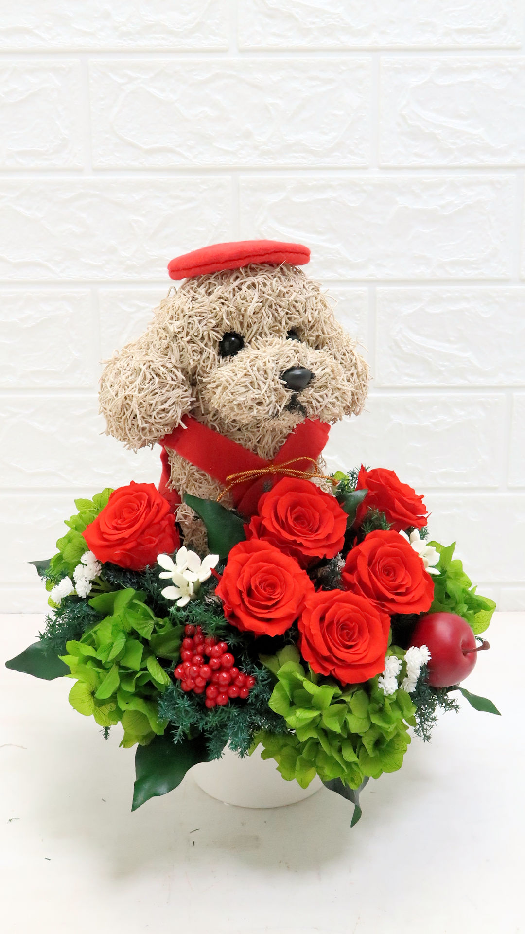 フラワードッグ トイプードル