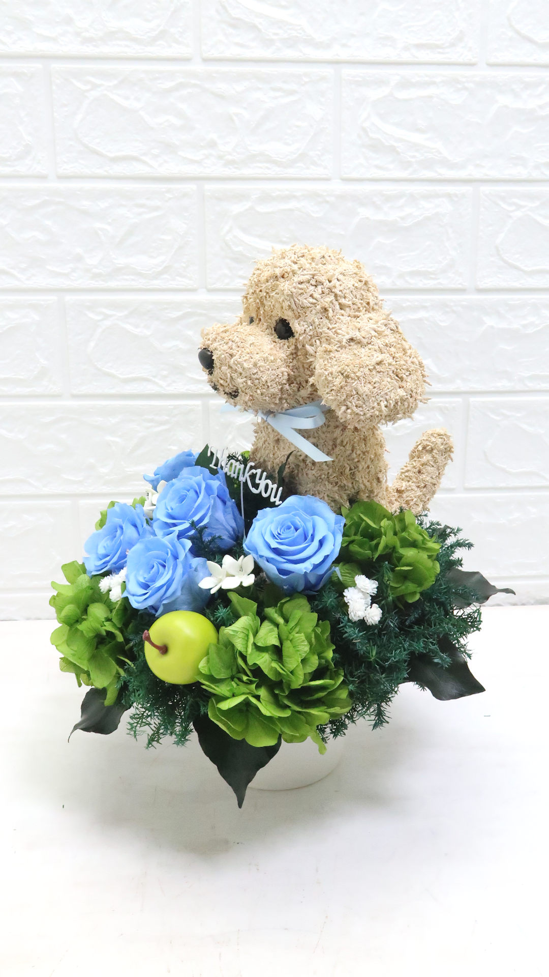 トイプードル 花