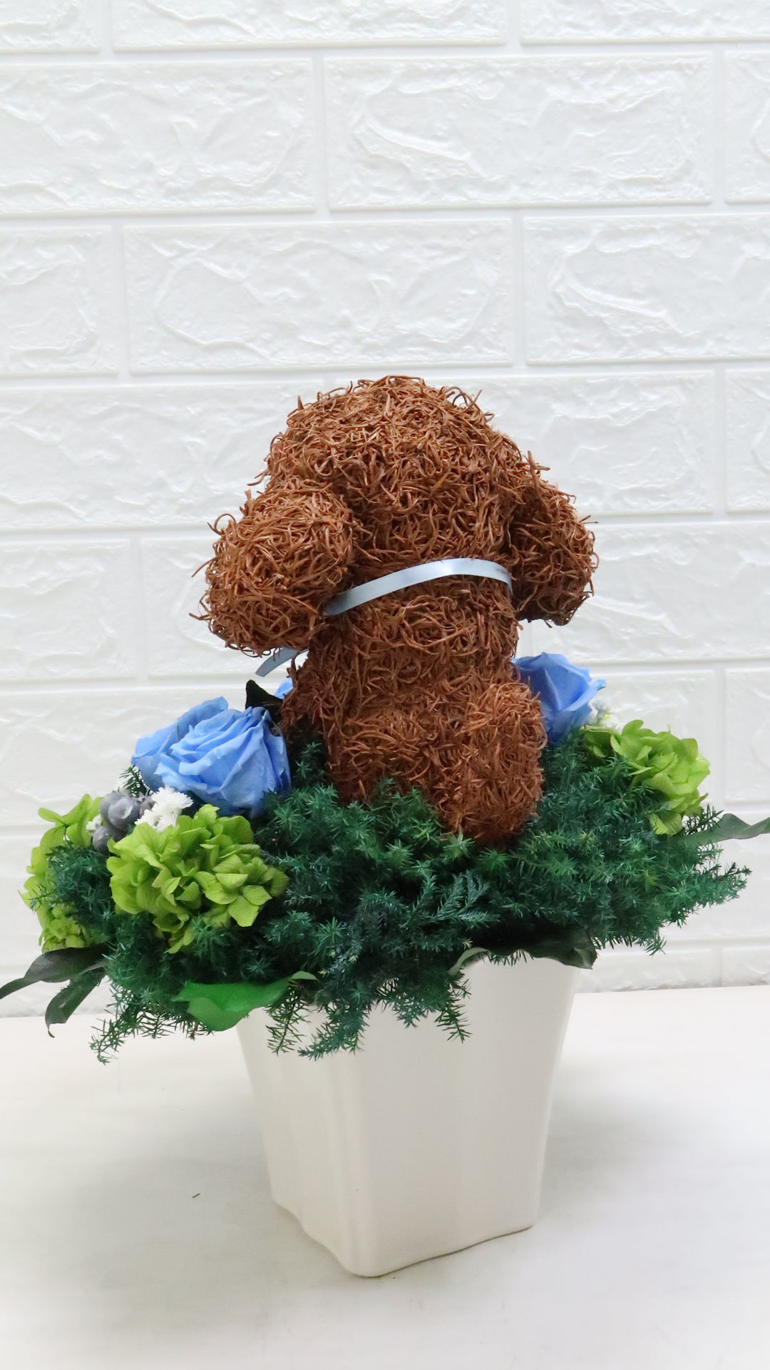 トイプードル花