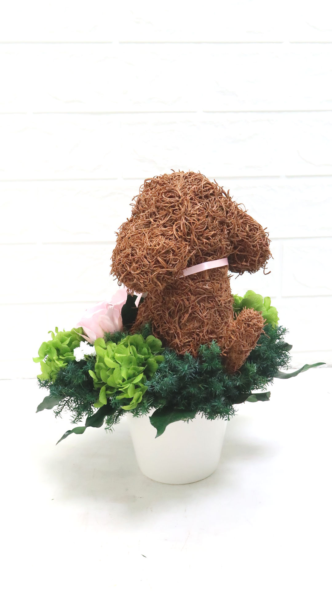 トイプードル 花