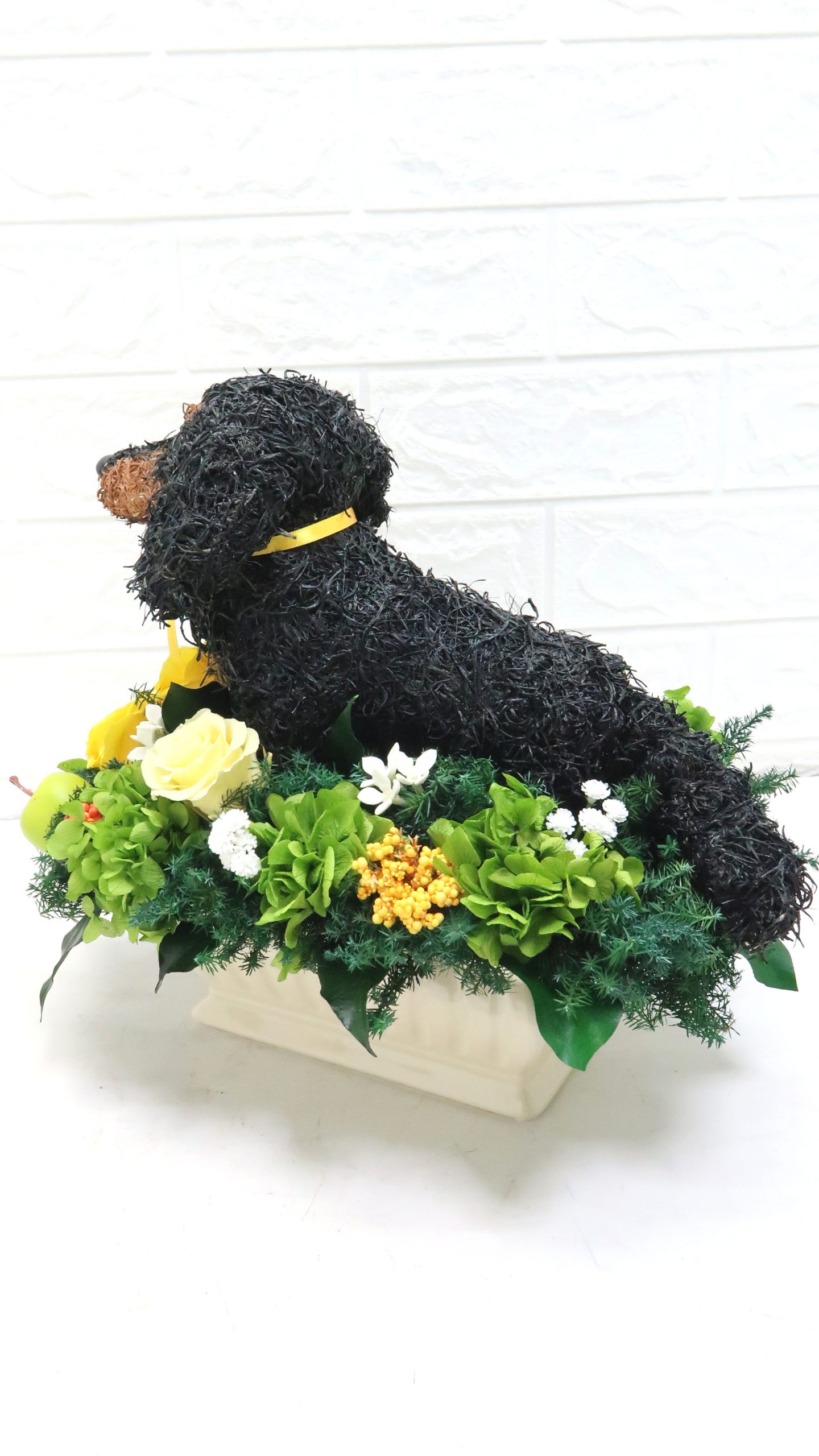 ダックス プリザーブドフラワーアレンジ