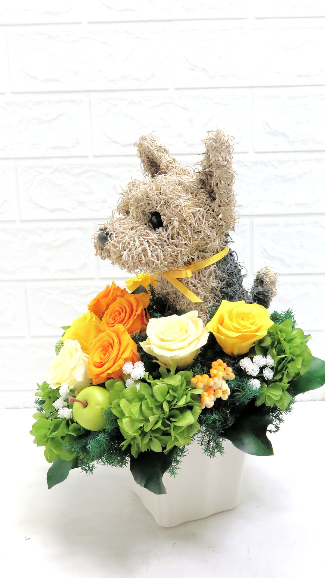 ペットのお供え花 犬