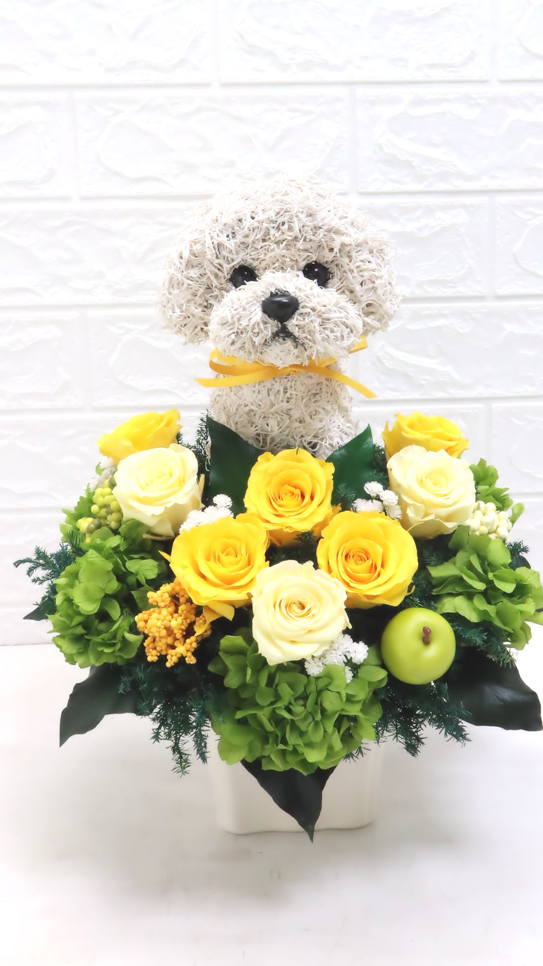 ビションフリーゼ 花