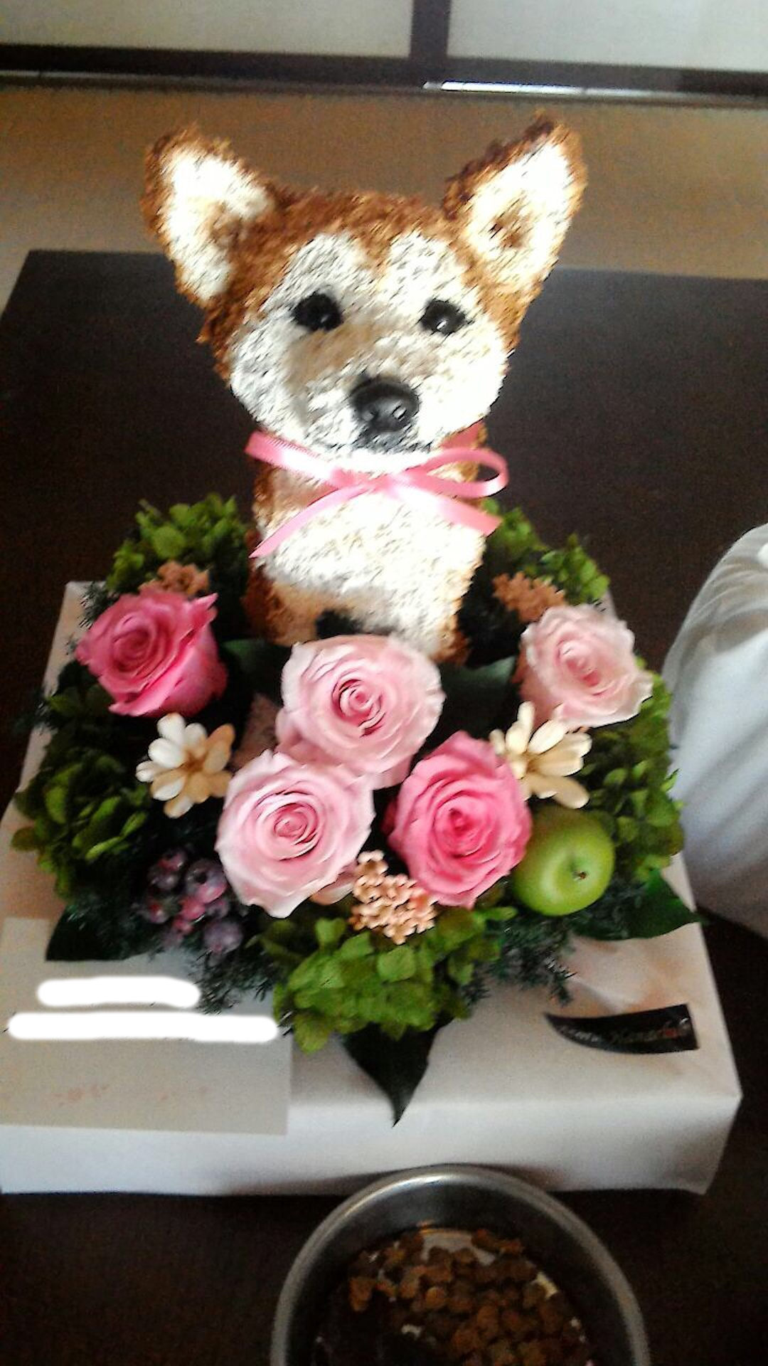 愛犬お供え花