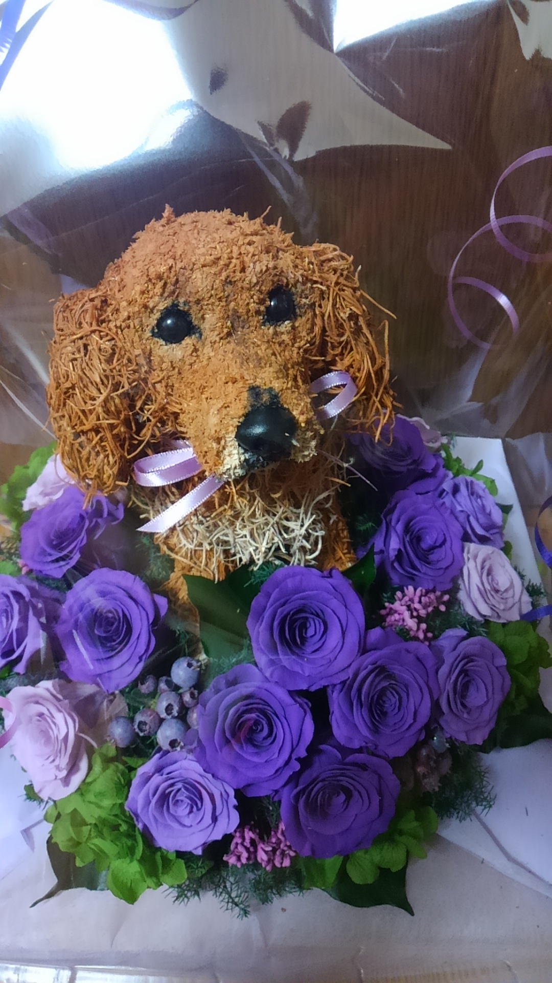 古希祝　犬好き