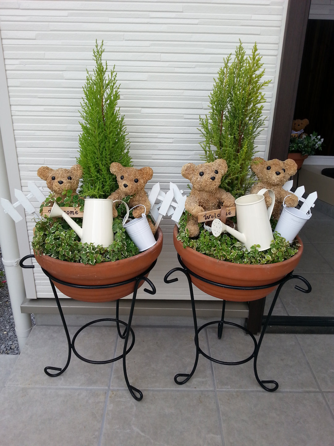 クマのトピアリー