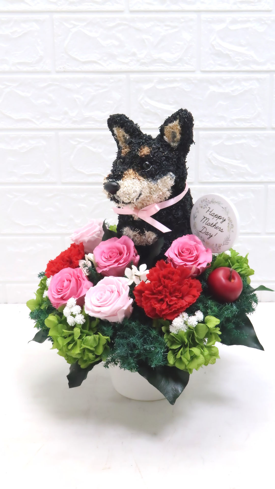 黒柴犬 母の日