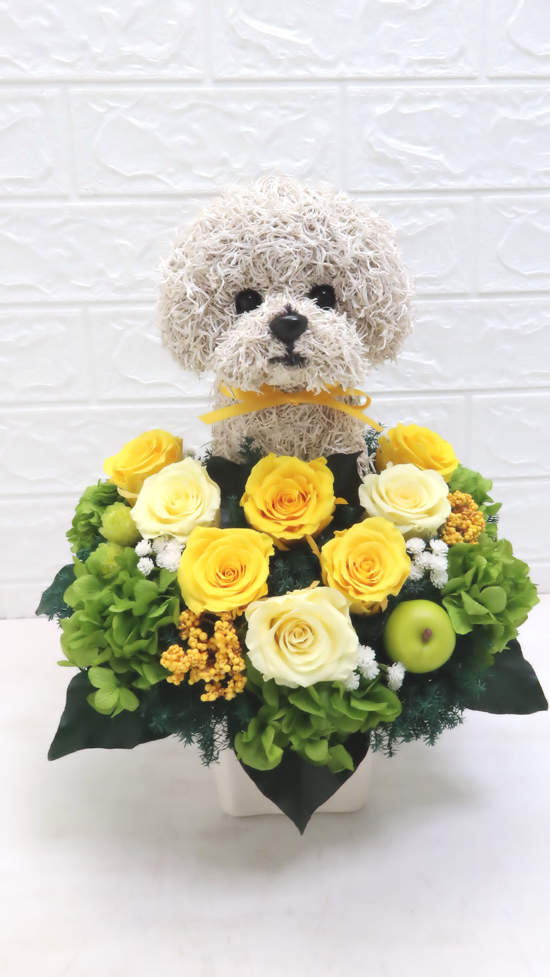 ビションフリーゼ 花