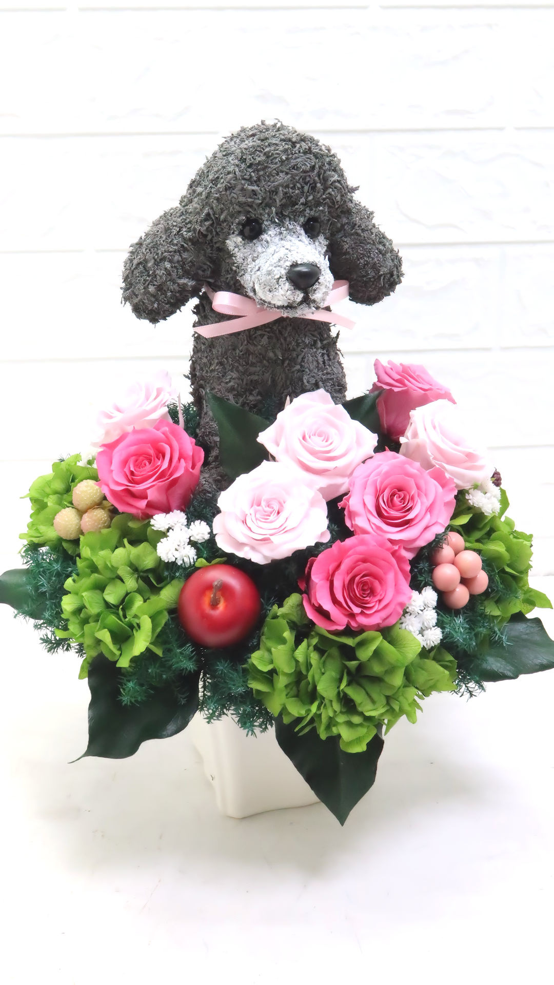プードル 花