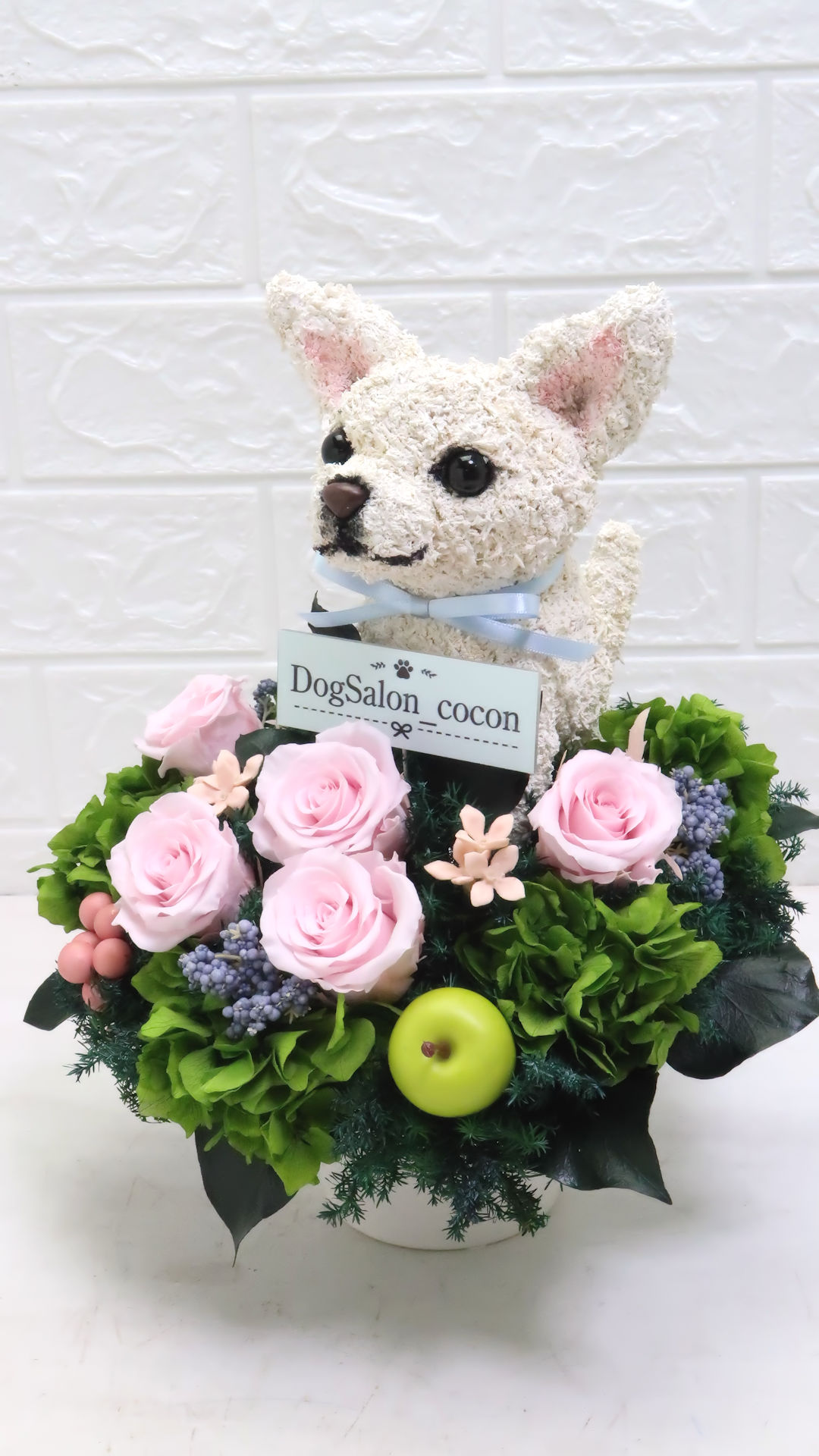 チワワ　花