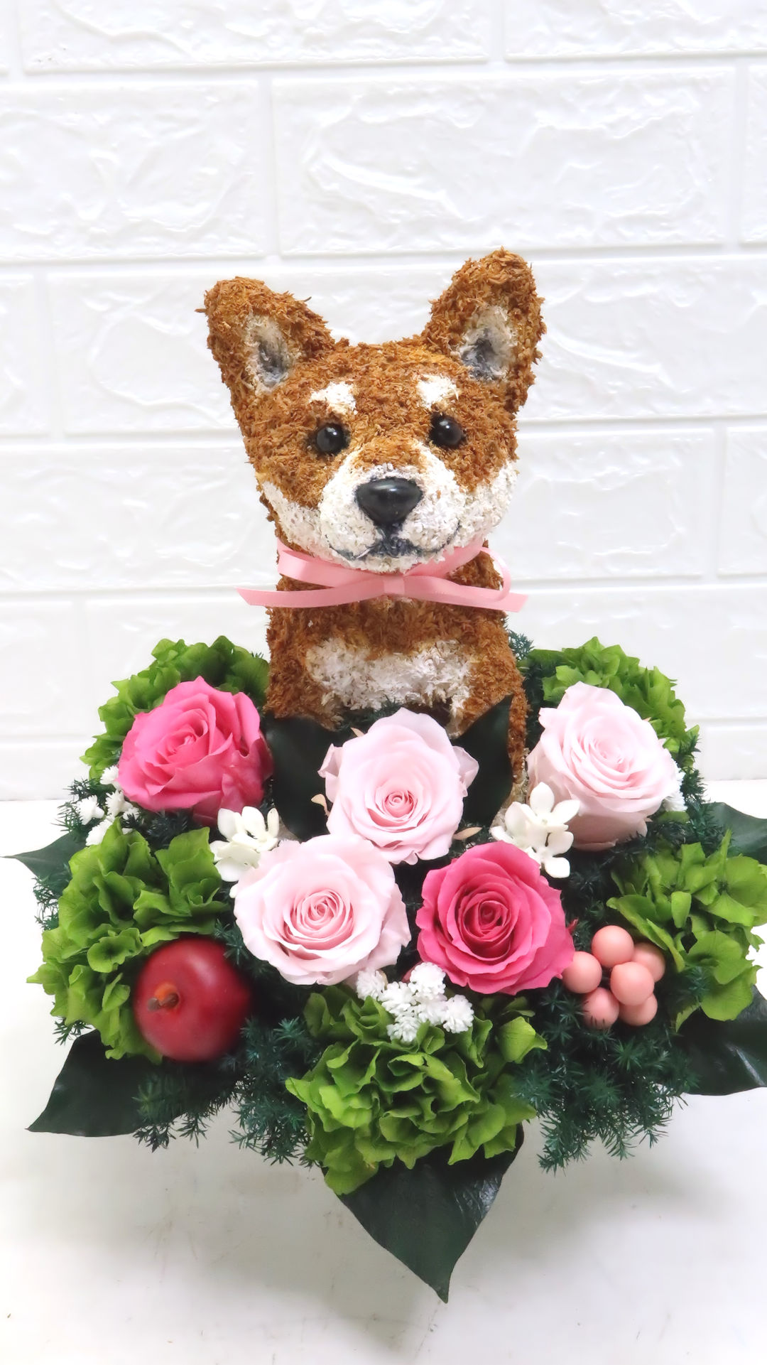 柴犬 花