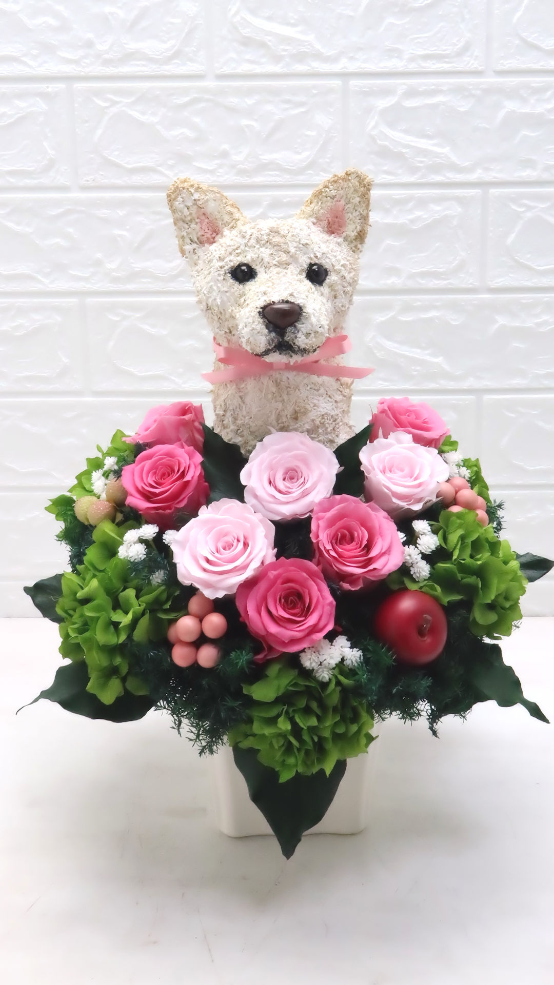 ペットのお悔やみお供え花