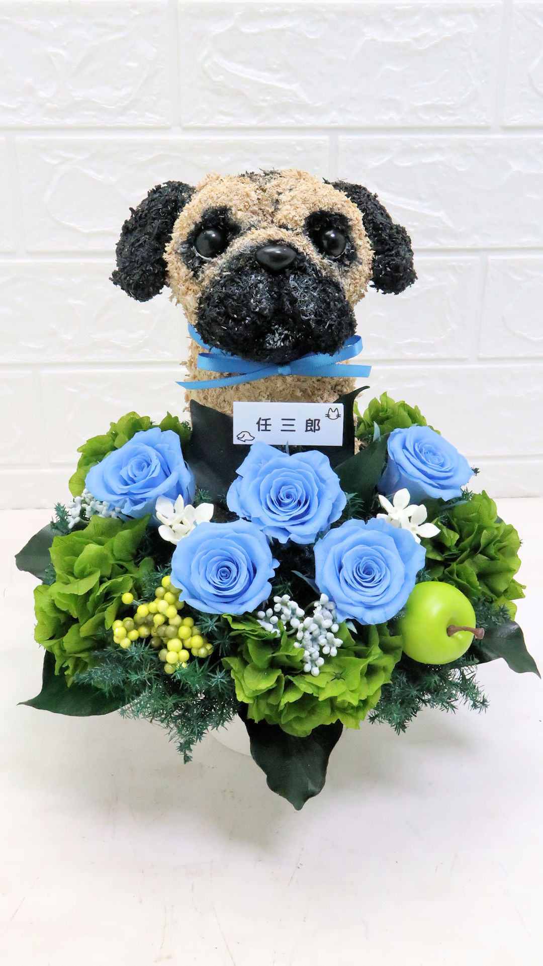 ペットのお悔やみ花